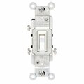 Gorgeousglow 02653-02W 15 amp White CO-ALR Toggle Switch GO613158